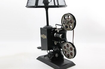 Abajur Metal Fotoğraf Makinesi - Thumbnail