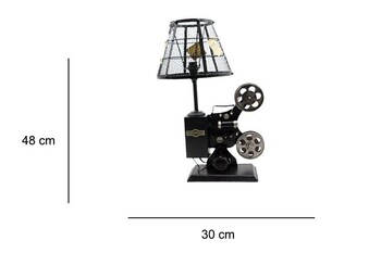  - Abajur Metal Fotoğraf Makinesi (1)