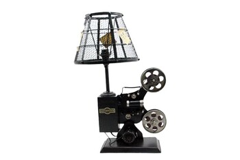  - Abajur Metal Fotoğraf Makinesi