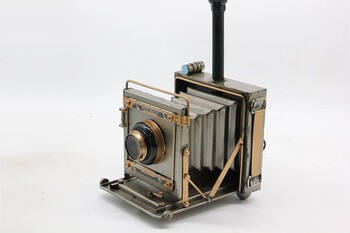 Abajur Metal Fotoğraf Makinesi - Thumbnail