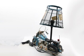 Abajur Metal Motorsiklet - Thumbnail