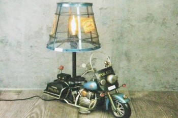  - Abajur Metal Motorsiklet (1)