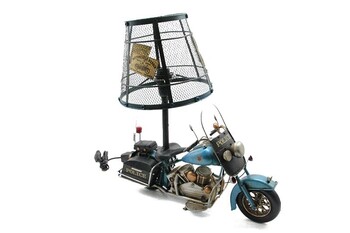  - Abajur Metal Motorsiklet