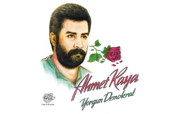 Ahmet Kaya Yorgun Demokrat 33-Lp - Thumbnail