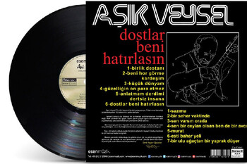 Aşık Veysel Dostlar Beni Hatırlasın 33-Lp - Thumbnail