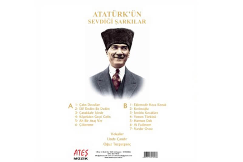 Atatürkün Sevdiği Şarkılar (2) 33-Lp