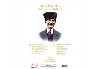 Atatürkün Sevdiği Şarkılar (2) 33-Lp - Thumbnail