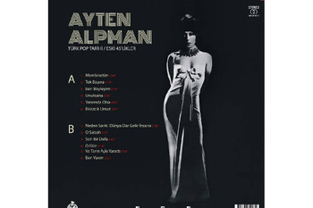 Ayten Alpman Türk Pop Tarihi Eski 45'Likler 33-Lp - Thumbnail