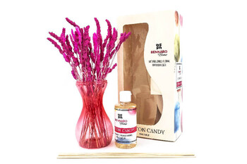  - Bennaro Home Candy Natural Dried Floral Reed Diffuser 100ML 