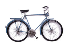 Mnk - Bisiklet Pano Mavi 
