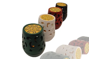 Dekoratif Oyma Desenli Buhurdanlık - Thumbnail