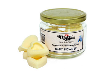 Mystica - Buhurdanlık Kokusu Soya Wax Baby Powder