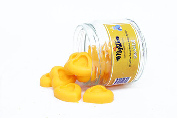 Soya Wax Buhurdanlık Kokusu Orange Kalp Modelli - Thumbnail