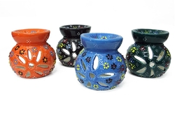 Buhurdanlık Lotus Çini İşlemeli - 2