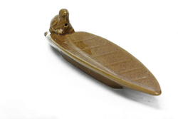 Seramik Yaprak Model Tütsülük - 4