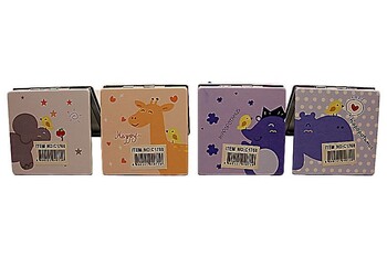 Cep Aynası Dikdörtgen Sevimli Hayvanlar - Thumbnail