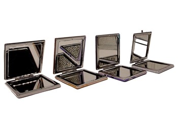 Cep Aynası Dikdörtgen Sevimli Hayvanlar - Thumbnail