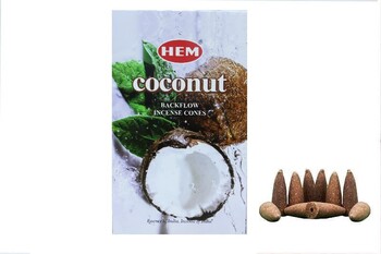 Hem - Coconut Back Flow Cones 10'lu