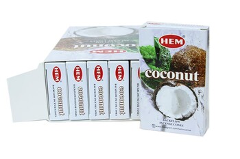 Hem - Coconut Back Flow Cones 10'lu (1)