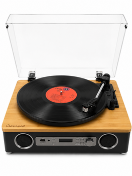 CROWNWELL - Crownwell Turntable Record Player Vegas E-11 (1)