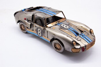 Dekoratif Metal Araba - Thumbnail