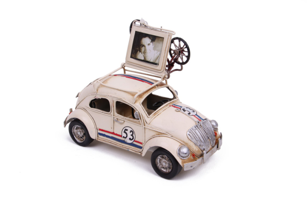 Dekoratif Metal Araba Çerçeveli - 2