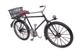 Mnk - Dekoratif Metal Bisiklet Sepetli (1)