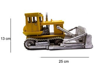  - Dekoratif Metal Buldozer (1)