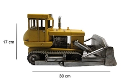 Metal Dekoratif Klasik Bulldozer Modeli - 2