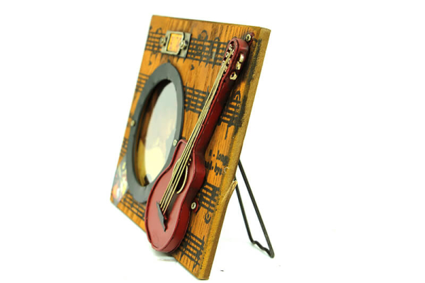 Dekoratif Metal Çerçeve Gitar Dekorlu ( 25 İS ) - 2
