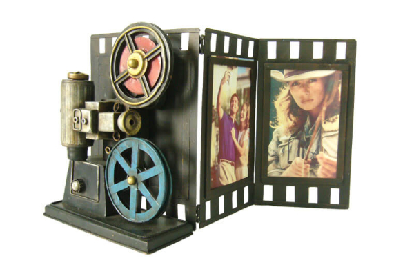 Dekoratif Metal Çerçeve Sinema Temalı - 1
