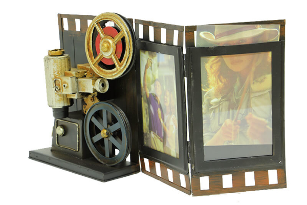 Dekoratif Metal Çerçeve Sinema Temalı - 3