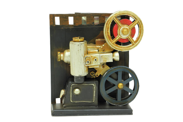 Dekoratif Metal Çerçeve Sinema Temalı - 4