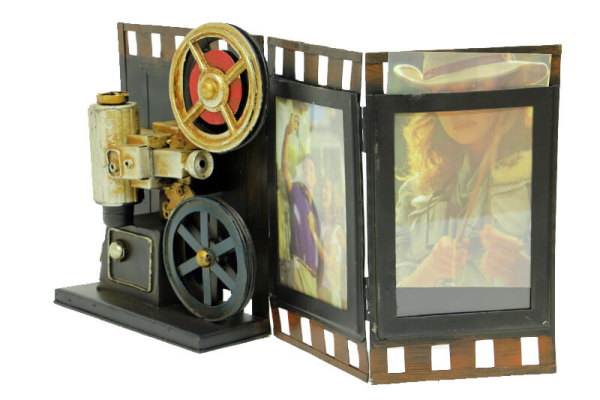 Dekoratif Metal Çerçeve Sinema Temalı - 5