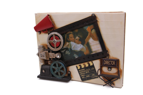 Dekoratif Metal Çerçeve Sinema Temalı - 3