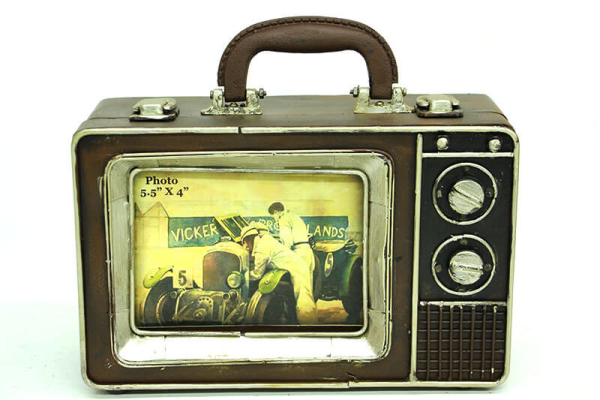 Dekoratif Metal Çerçeve Televizyon Temalı - 2