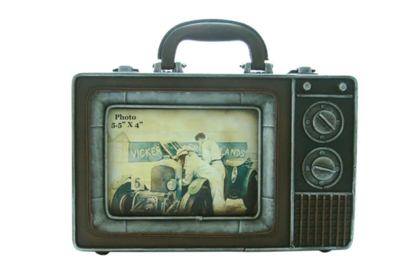 Dekoratif Metal Çerçeve Televizyon Temalı - 1