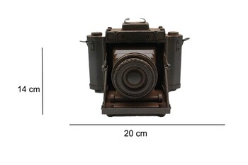  - Dekoratif Metal Fotoğraf Makinesi (1)