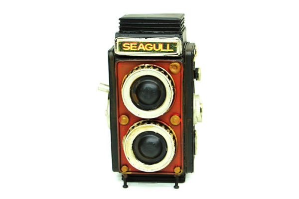 Dekoratif Metal Fotoğraf Makinesi  - 3