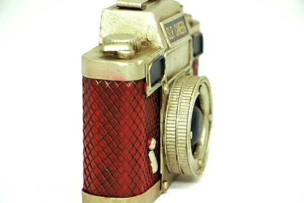 Dekoratif Metal Fotoğraf Makinesi - 3