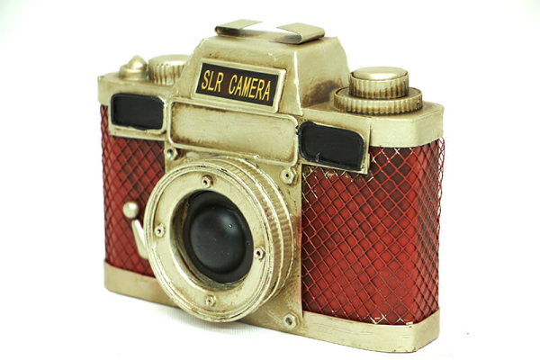 Dekoratif Metal Fotoğraf Makinesi - 4
