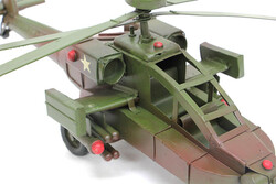 Dekoratif Metal Helikopter - Thumbnail