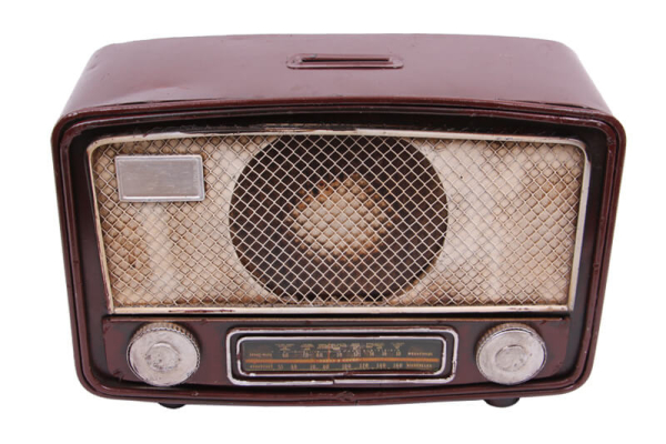 Dekoratif Metal  Radyo Kumbaralı  - 1