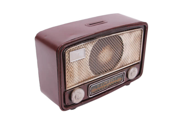 Dekoratif Metal  Radyo Kumbaralı  - 2