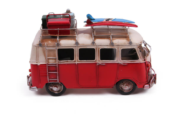 Dekoratif Metal Minibüs - 5
