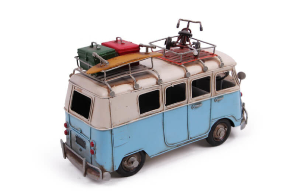 Dekoratif Metal Minibüs - 4