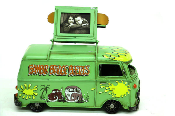 Dekoratif Metal Minibüs Çerçeveli - 4