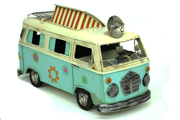 Dekoratif Metal Minibüs - 1