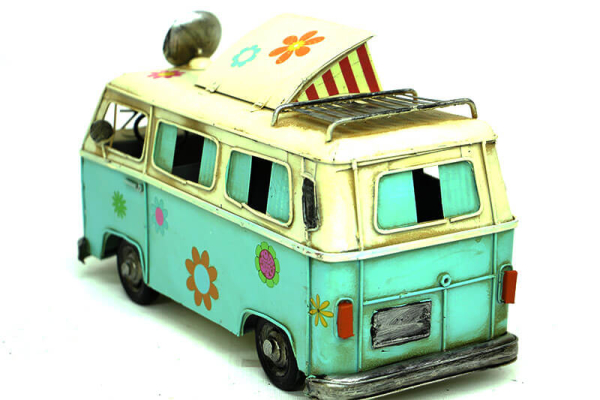 Dekoratif Metal Minibüs - 3