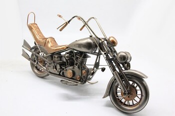 Dekoratif Metal Motorsiklet - Thumbnail